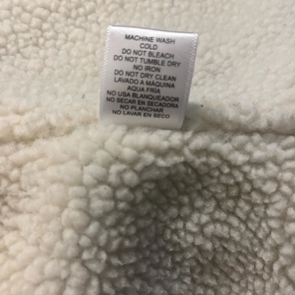 Denim/ fleece bomber jacket - Picture 12 of 12